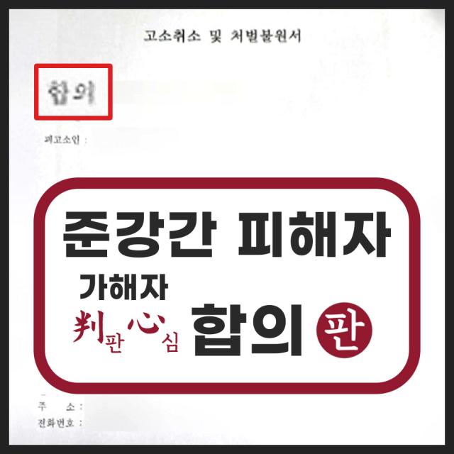 술마시고 잠든 준강간 성범죄피해자변호사 고소대리, 합의 성공 사례